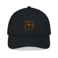 Embroidered Shield Baseball Cap – Organic Cotton, Vintage Crest Design