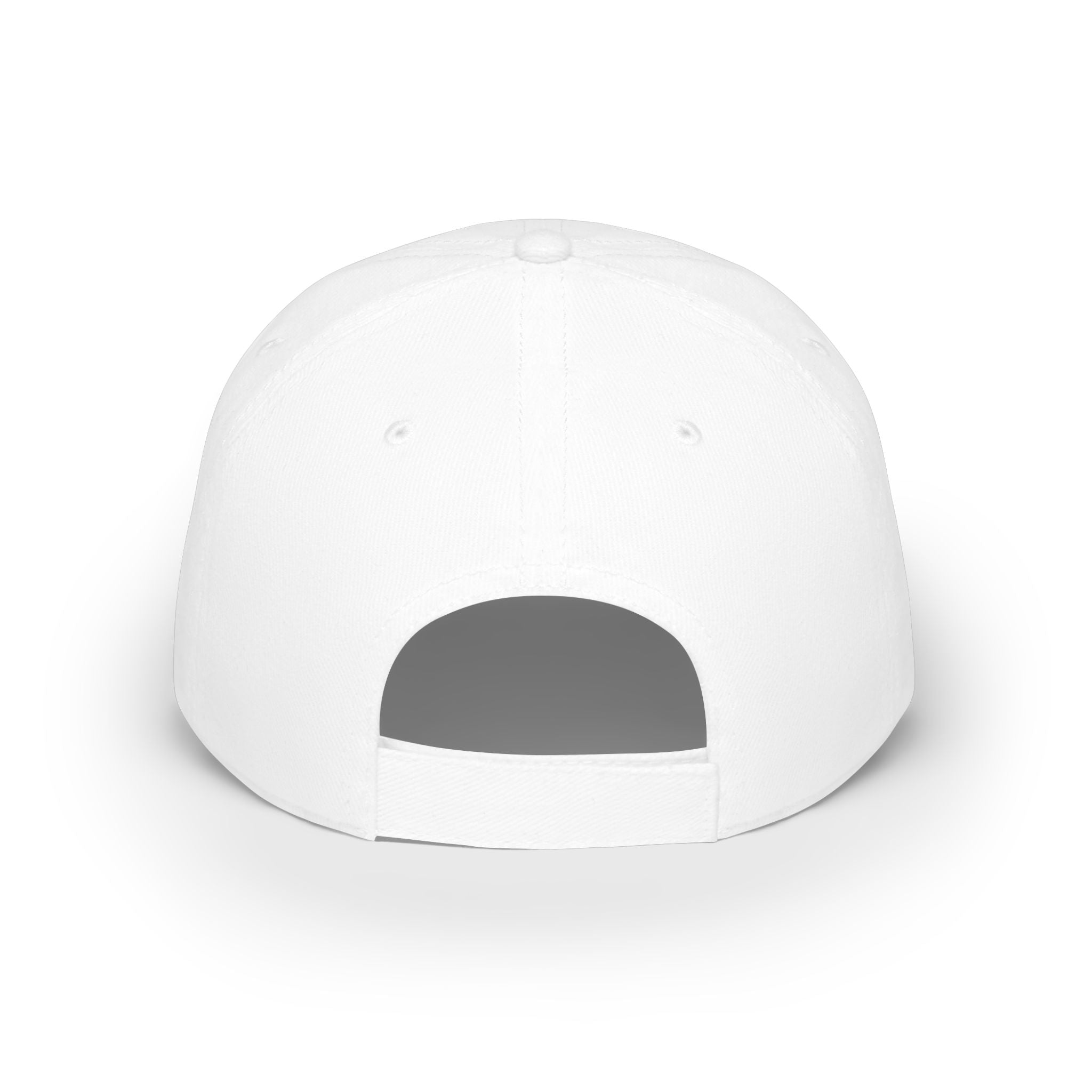 Distressed Captain's Insignia Low Profile Baseball Cap — Minimalist Embroidered Hat