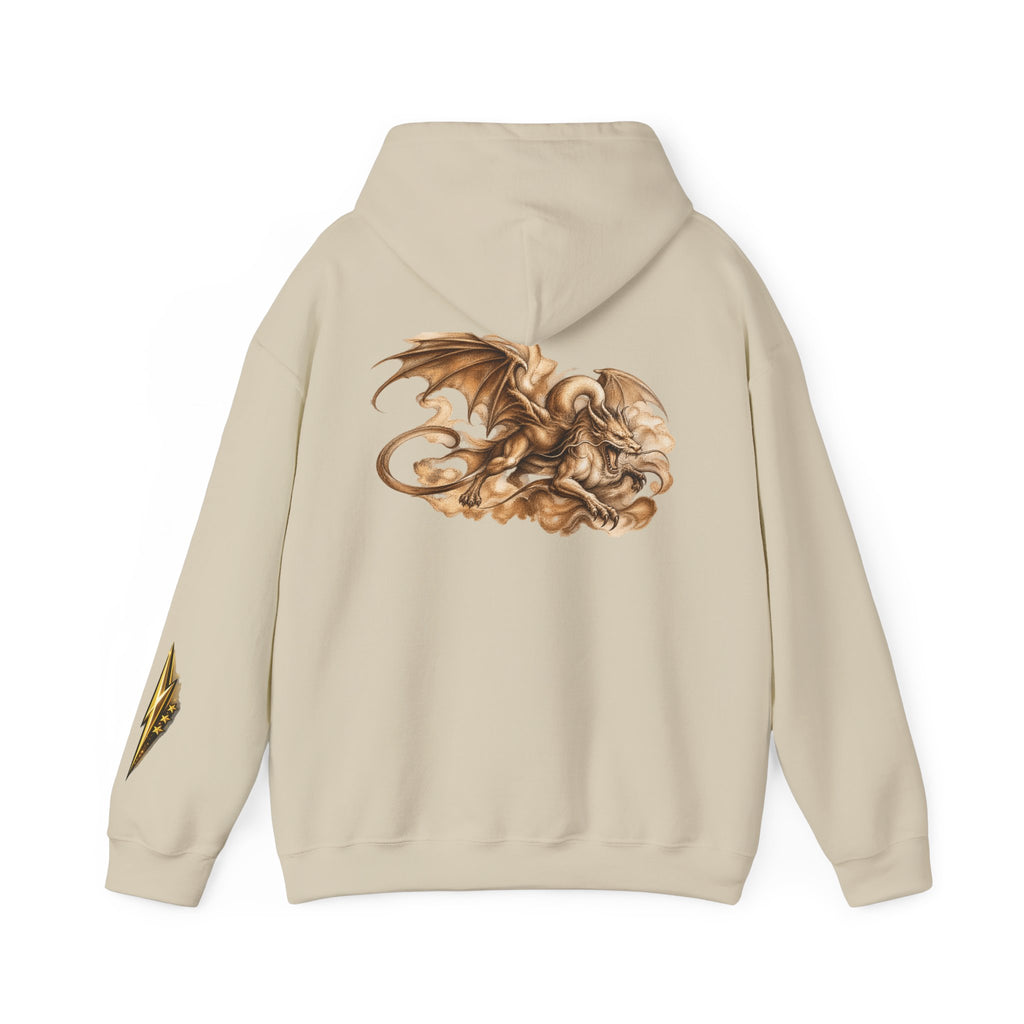 Hoodie — Golden Dragon Art Pullover