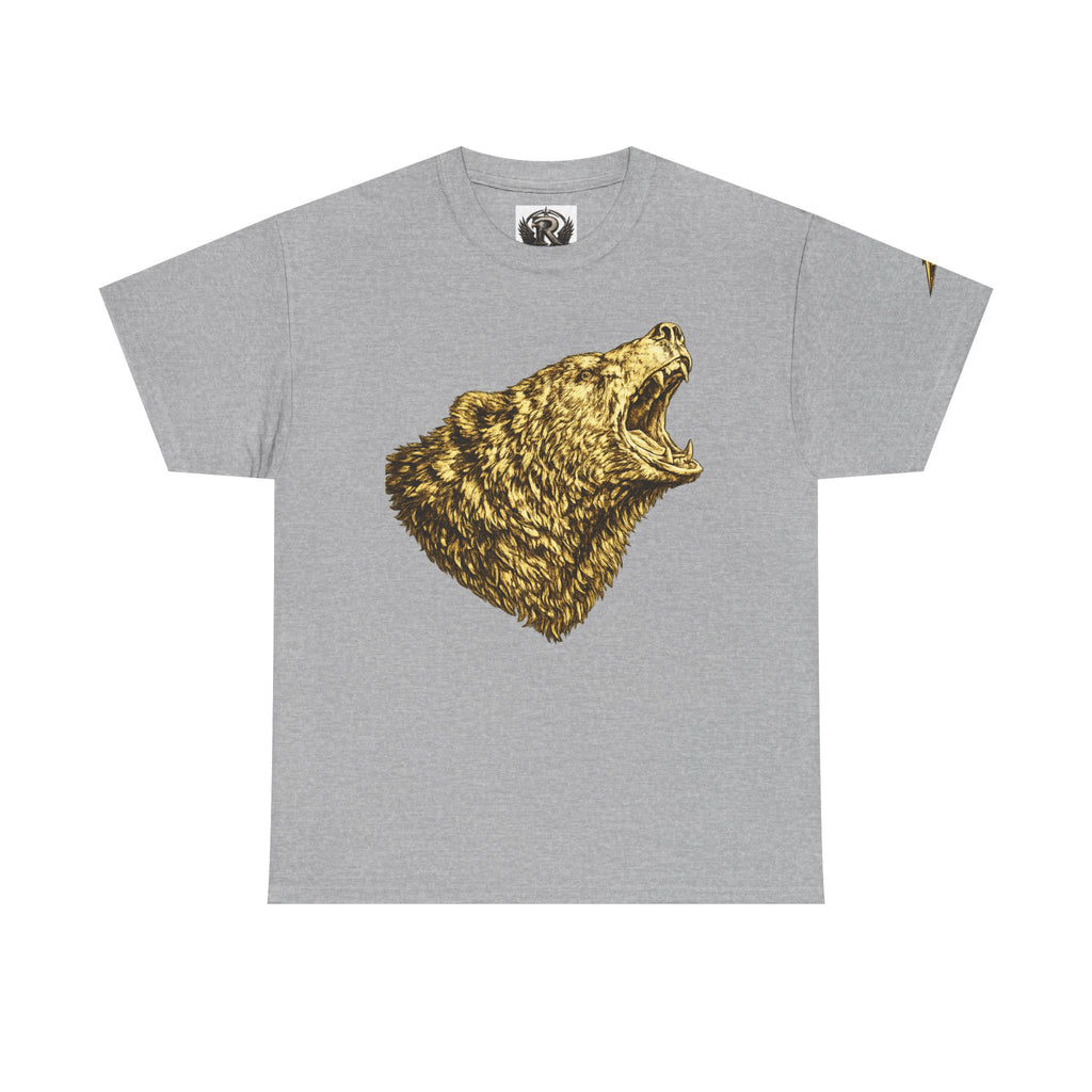Roaring Bear Graphic Tee — Vintage Wilderness Animal T-Shirt