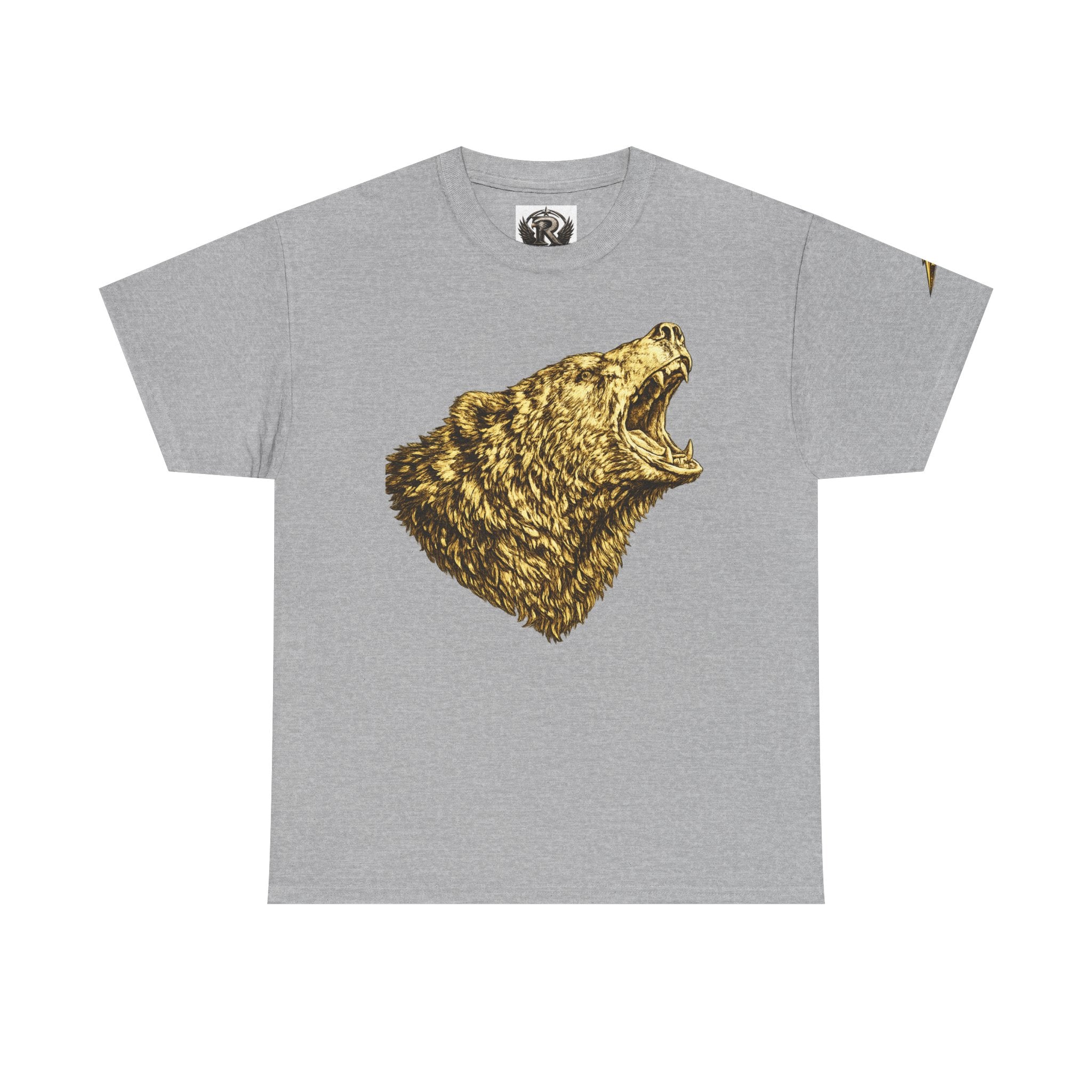 Roaring Bear Graphic Tee — Vintage Wilderness Animal T-Shirt
