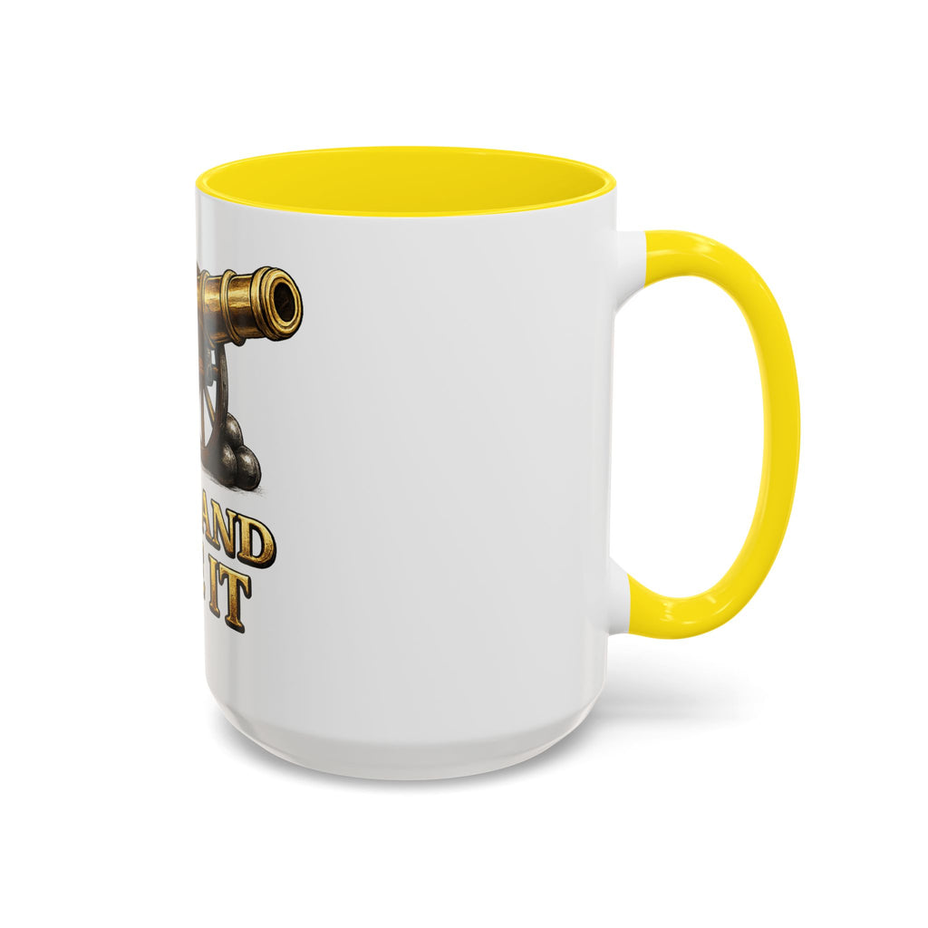 Come and Take It Coffee Mug - Cannon Graphic Patriotic Tea Cup