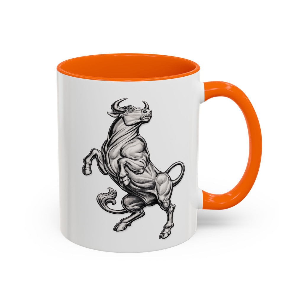 Taurus Bull Coffee Mug — Zodiac Astrology Accent Mug (11/15oz)