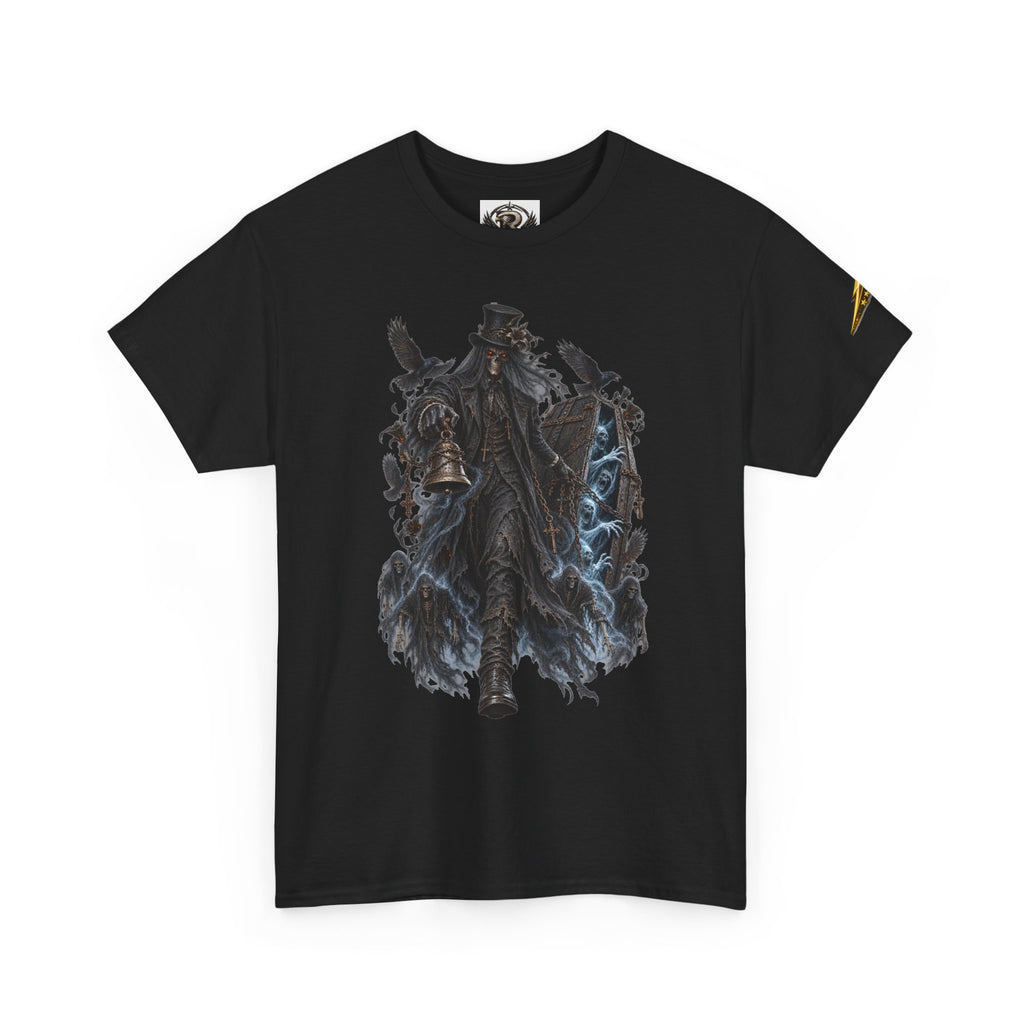 Graphic Tee — Gothic Hunter Illustration T‑Shirt