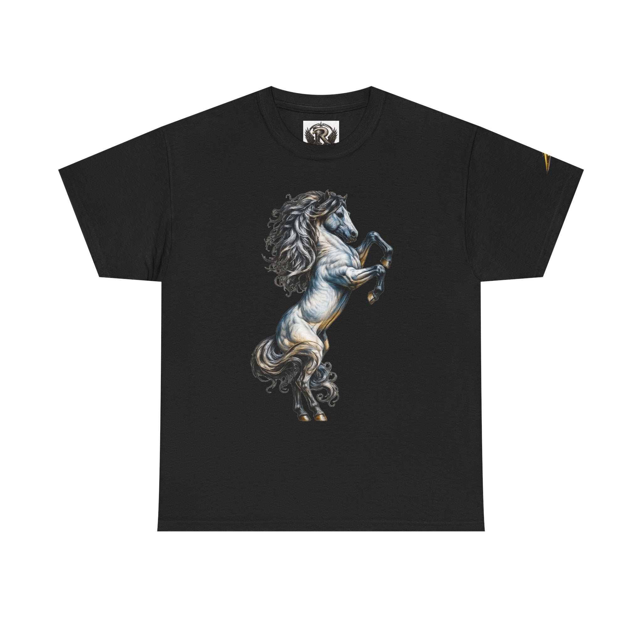 Rearing Stallion Graphic Tee — Majestic Horse T-Shirt