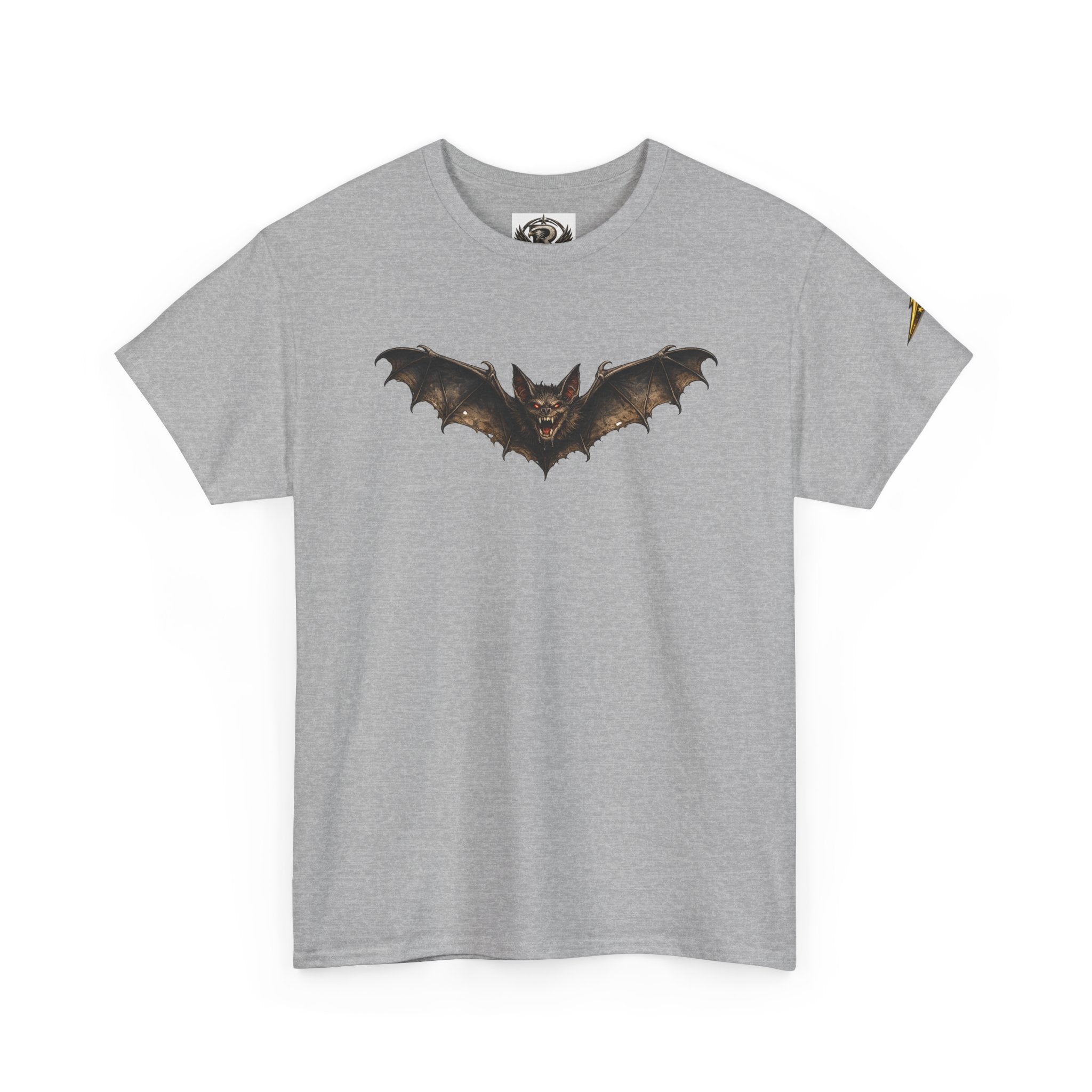 Bat Silhouette Tee — Gothic Halloween Bat Graphic T-Shirt