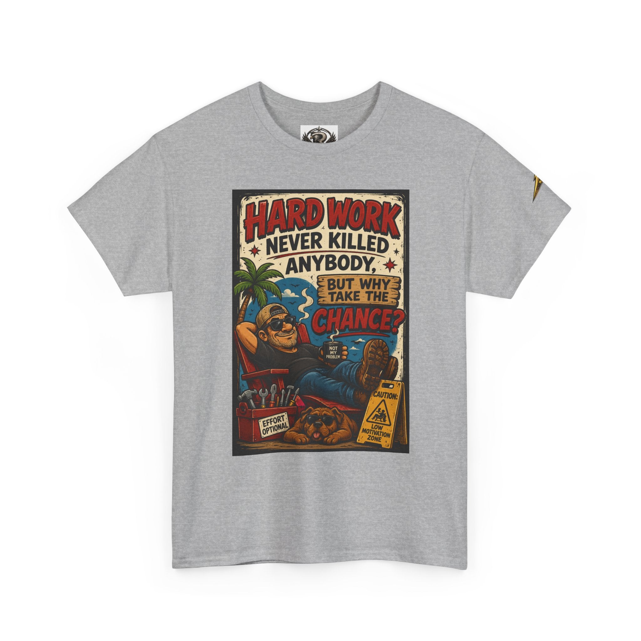 Hard Work Never Killed Tee — Vintage Retro Graphic T-Shirt