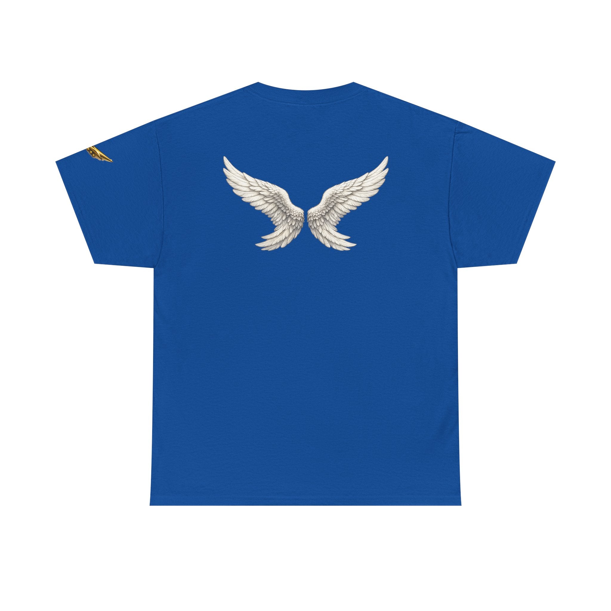 Angel Wings Graphic Tee — White Wing Back Print