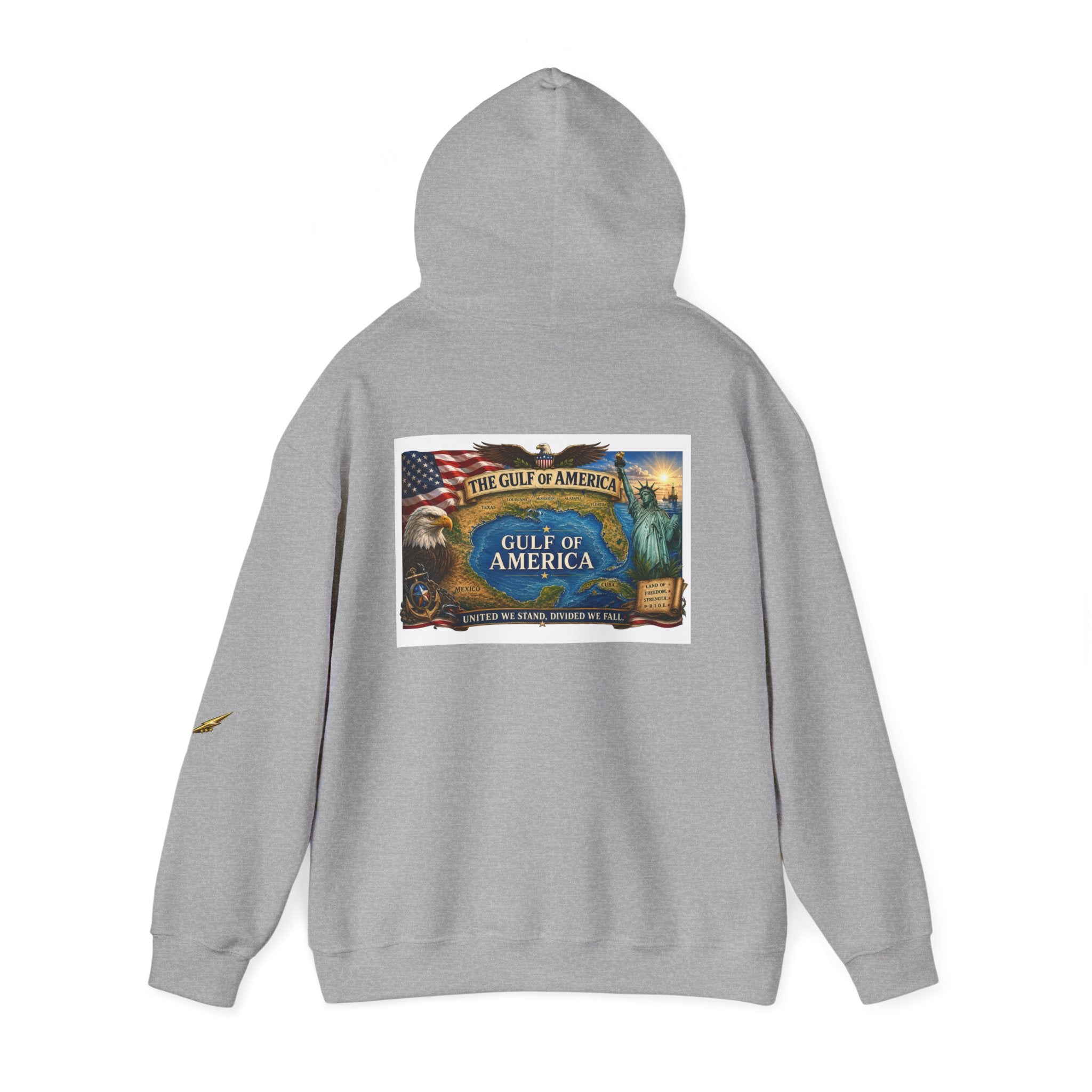 Patriotic Eagle Hoodie – FAFO Flag Design Pullover