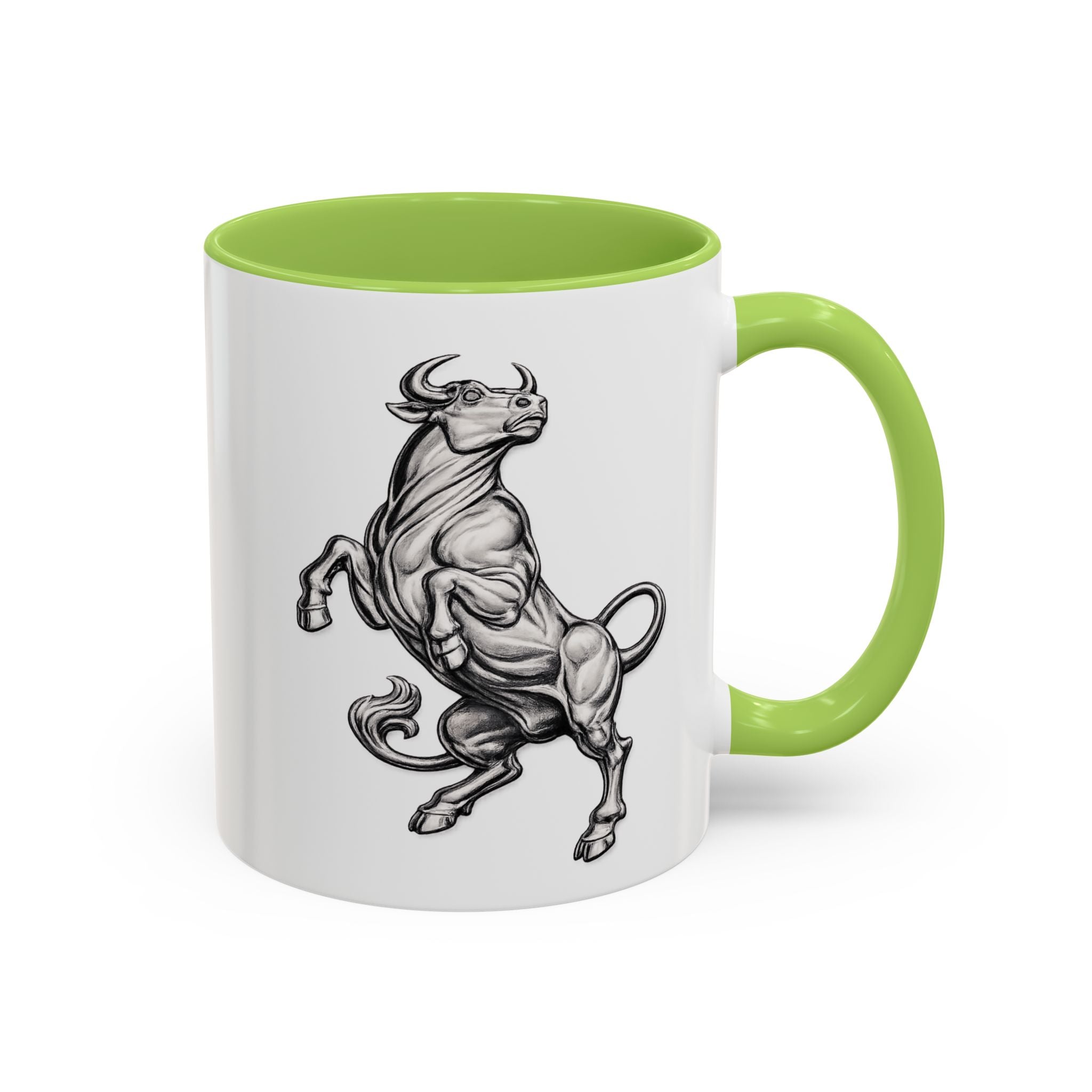 Taurus Bull Coffee Mug — Zodiac Astrology Accent Mug (11/15oz)