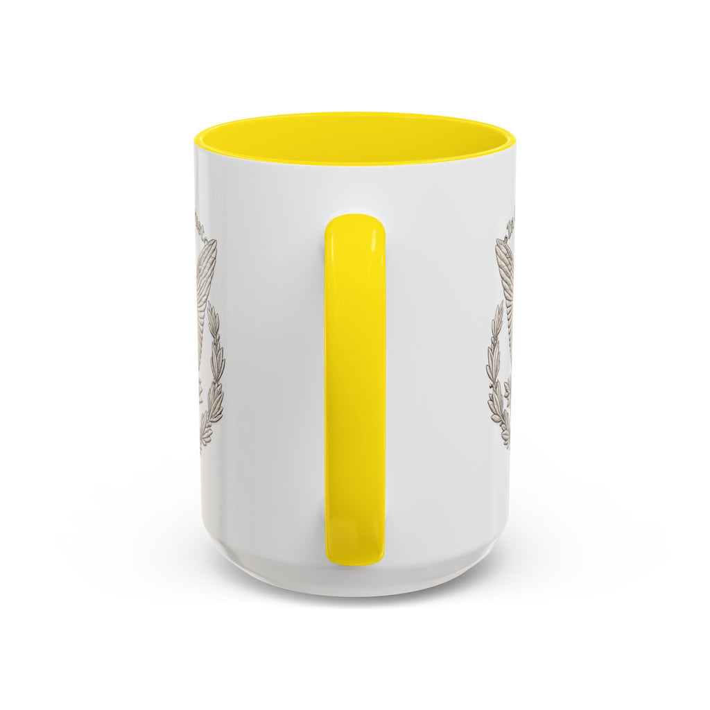 Eagle Emblem Coffee Mug — "In God We Trust" Accent Ceramic Mug (11/15oz)