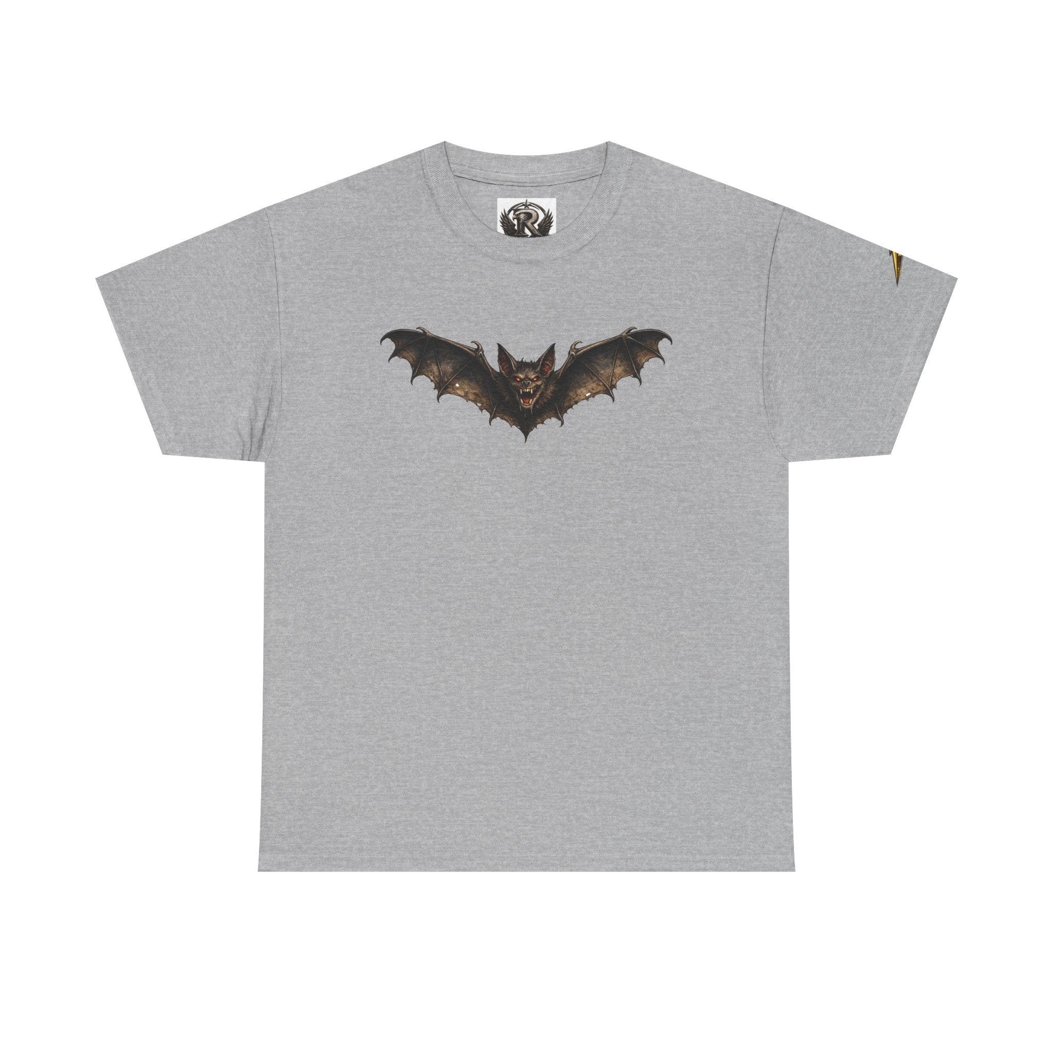 Bat Silhouette Tee — Gothic Halloween Bat Graphic T-Shirt