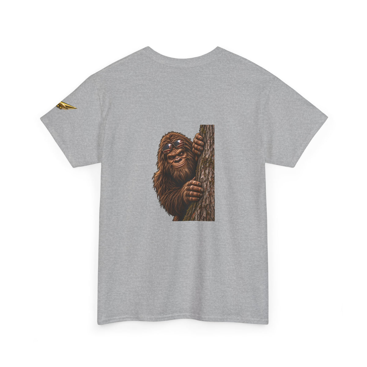 Bigfoot Peeking Graphic Tee