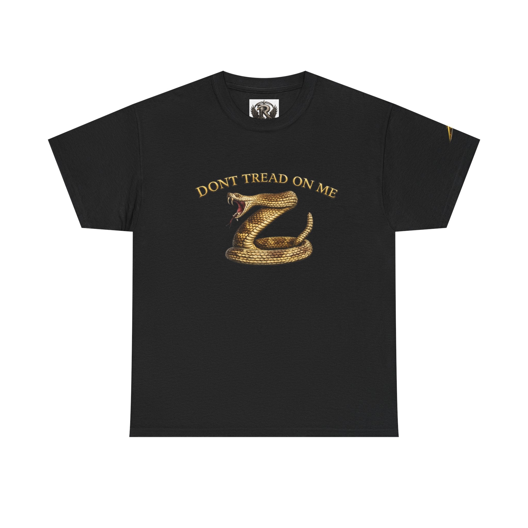 Don't Tread On Me Tee — Vintage Coiled Rattlesnake Graphic T-Shirt