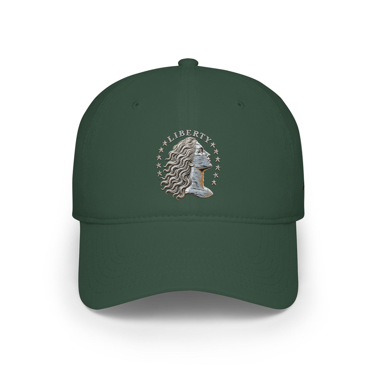 Liberty Coin Profile Cap — Low Profile Baseball Hat with Liberty Head Embroidery