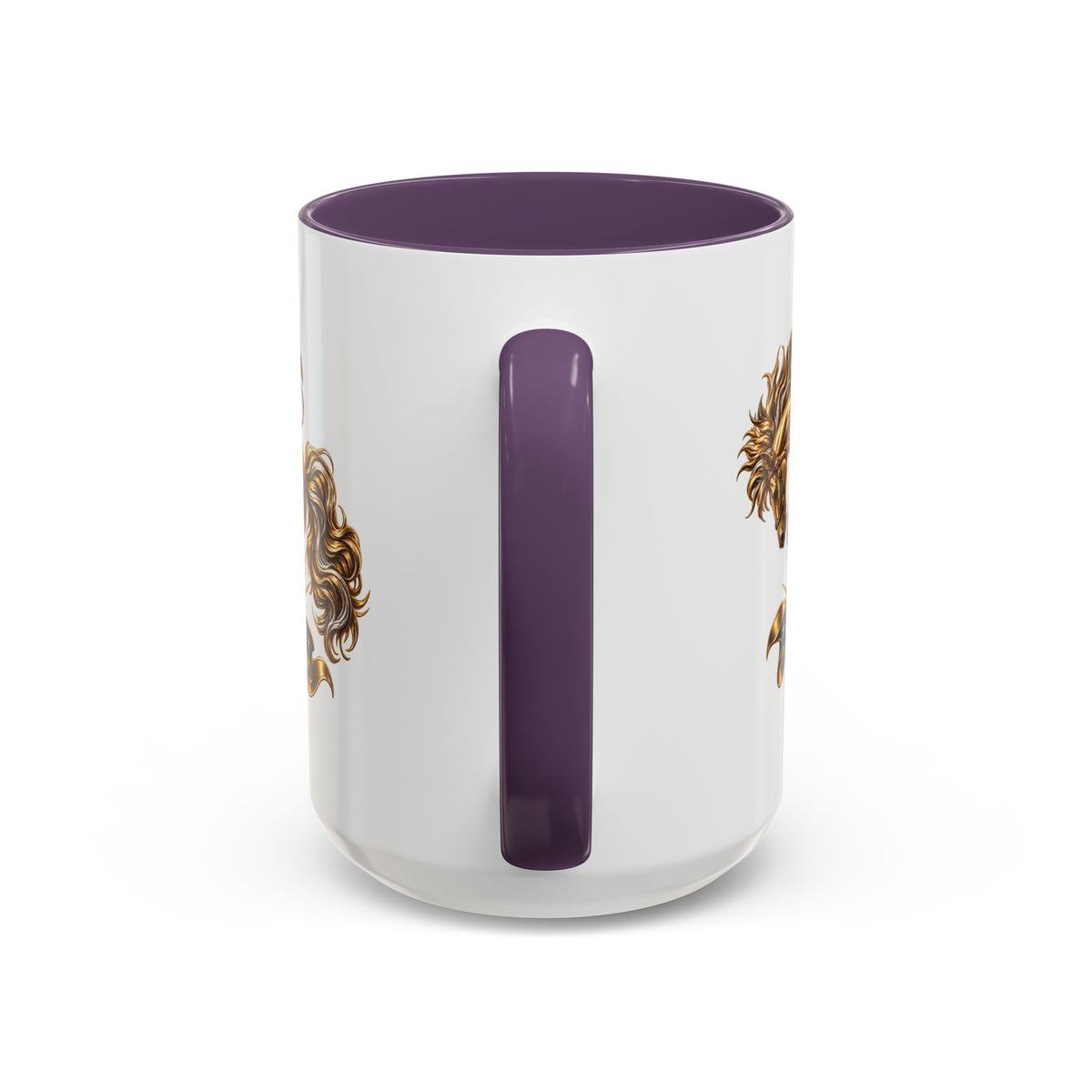 In God We Trust Golden Horse Accent Coffee Mug