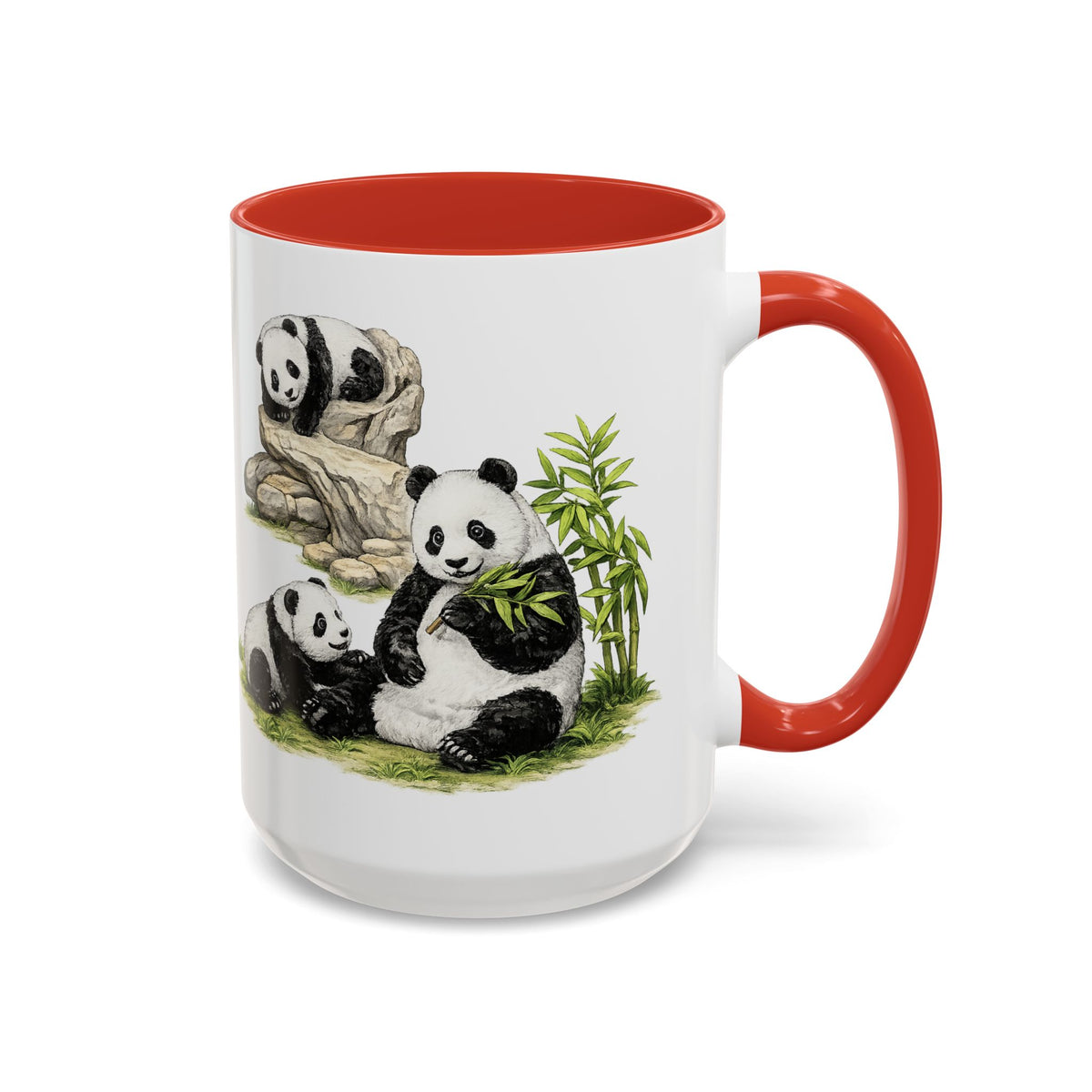 Sculpted Profile Accent Coffee Mug — Classical Bust Design (11/15 oz)