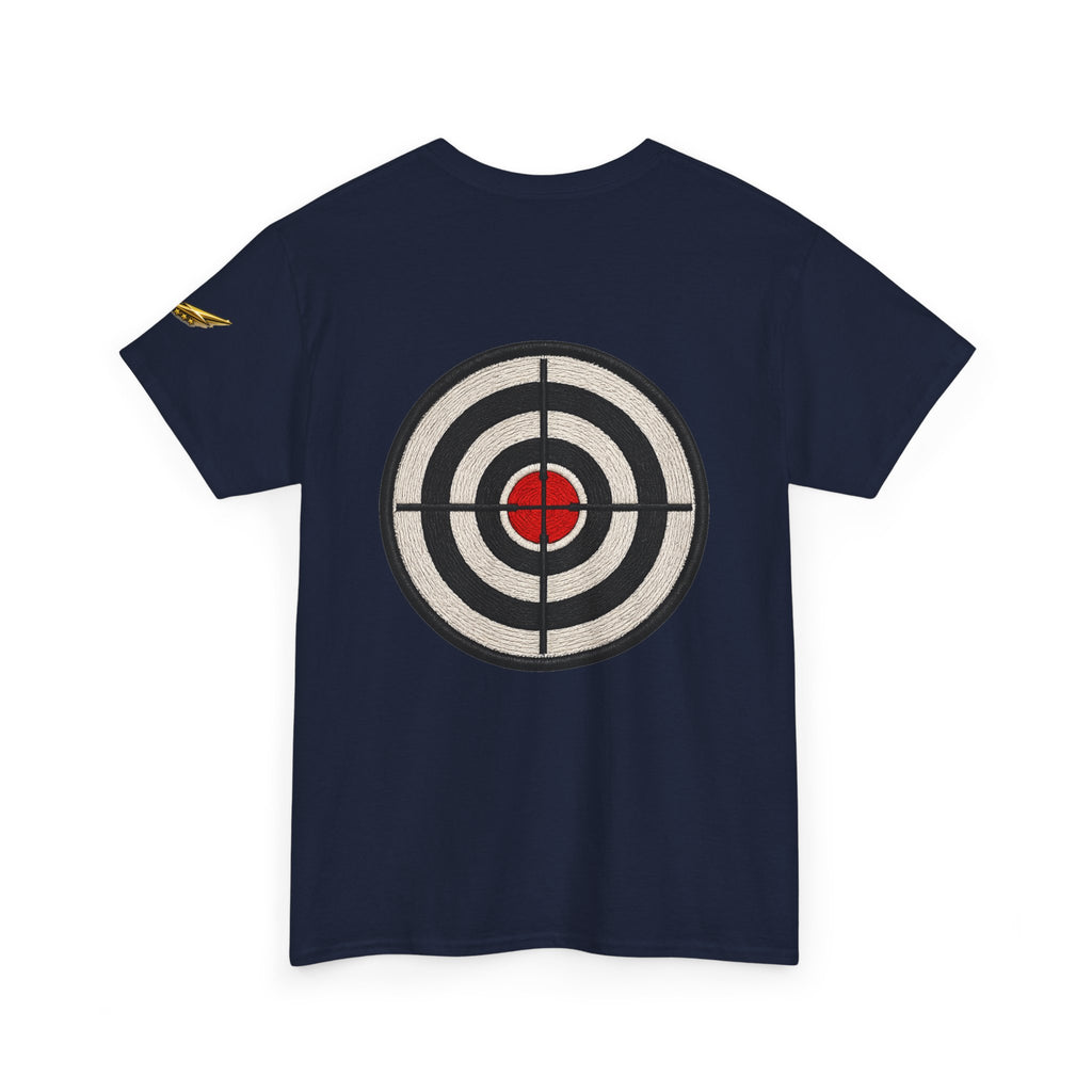 Target Practice Graphic Tee — Retro Bullseye Target T-Shirt
