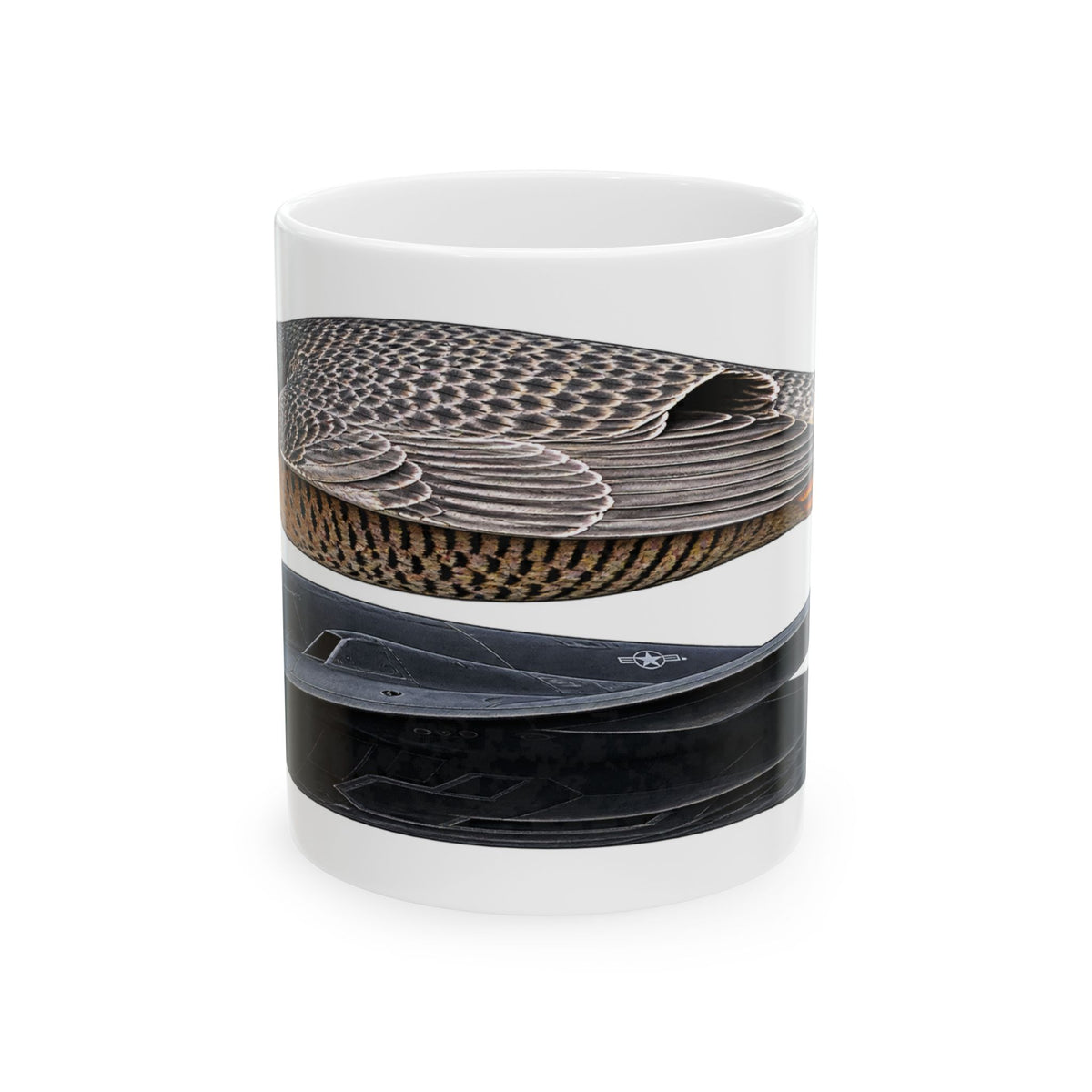 Eagle Wings Ceramic Mug — Patriotic Raptor Coffee Cup (11oz & 15oz)