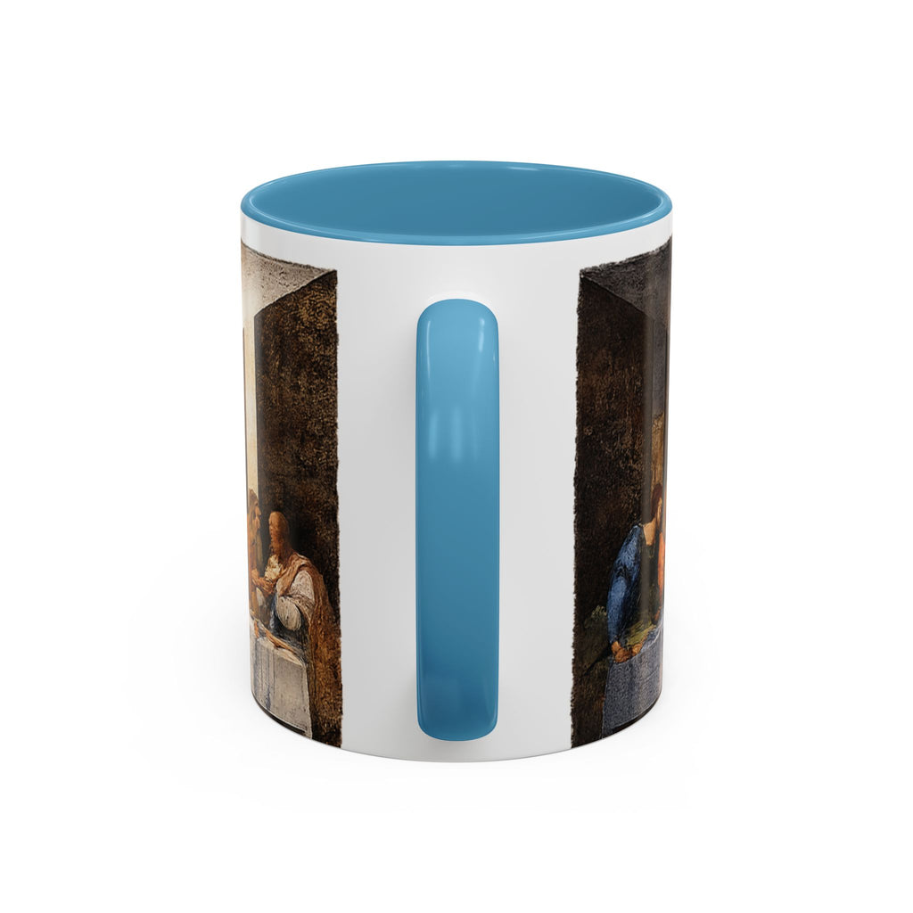 Last Supper Accent Coffee Mug — Religious Art Ceramic Coffee Cup (11/15oz)