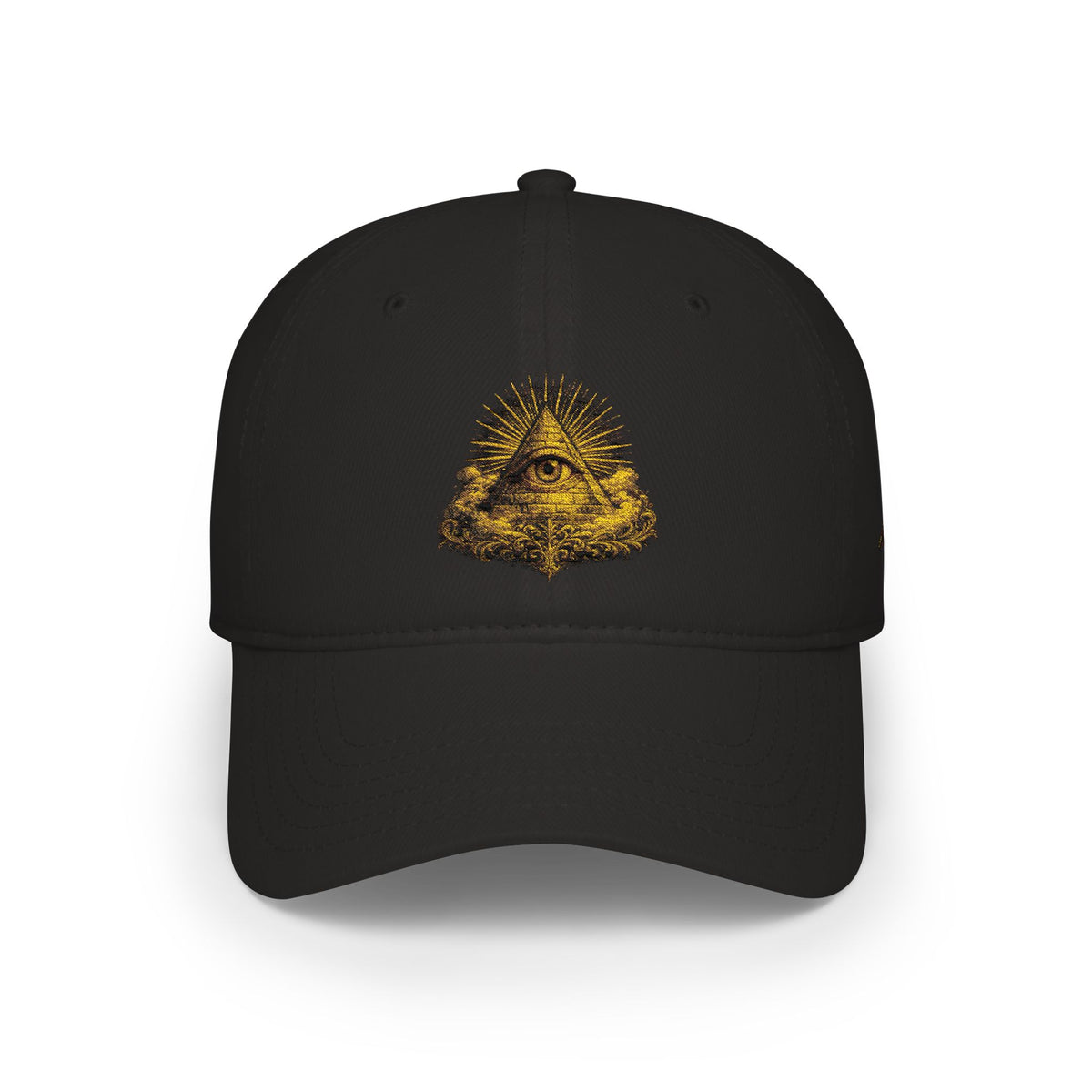 All-Seeing Eye Embroidered Cap — Low Profile Baseball Hat