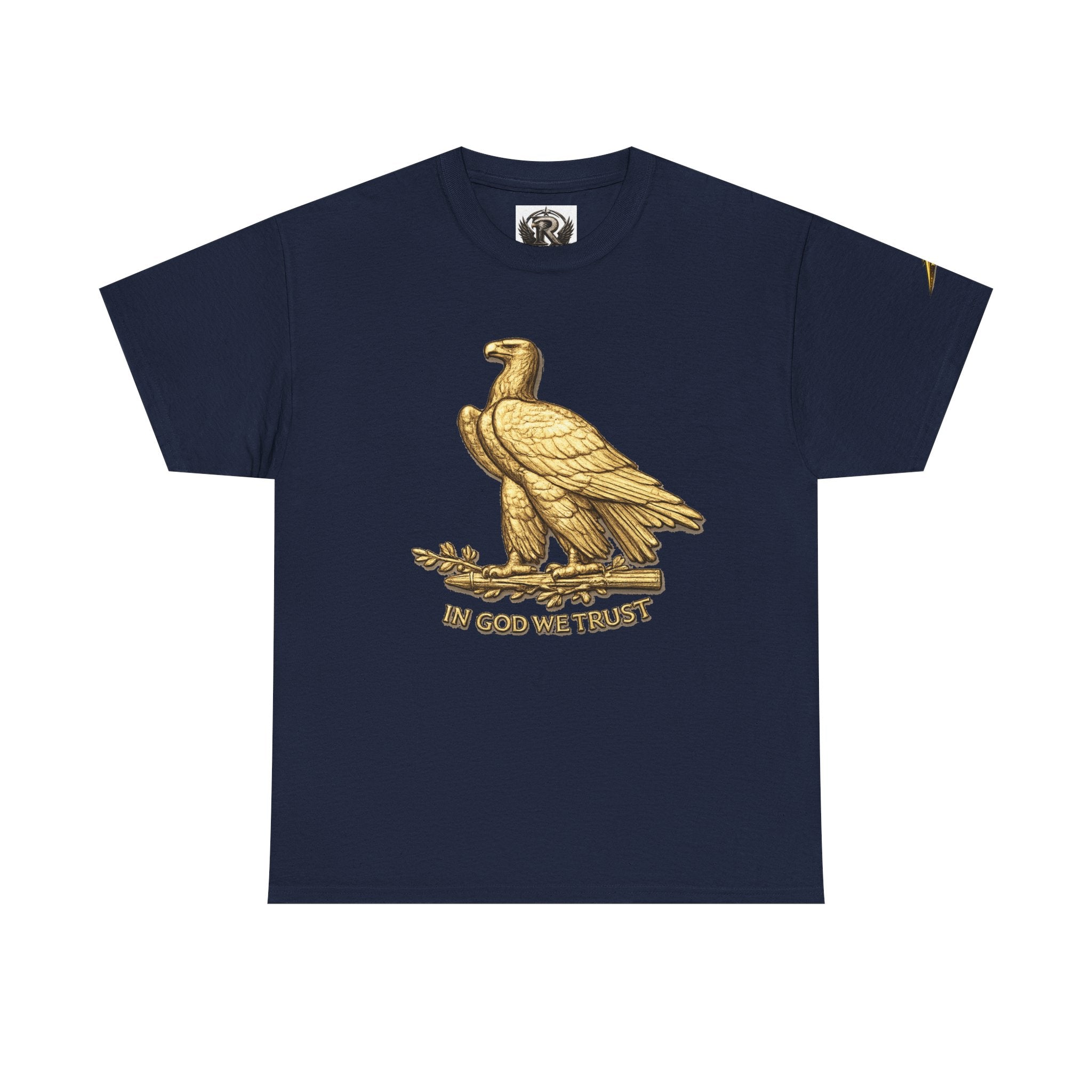 Gold Eagle 'In God We Trust' T‑Shirt