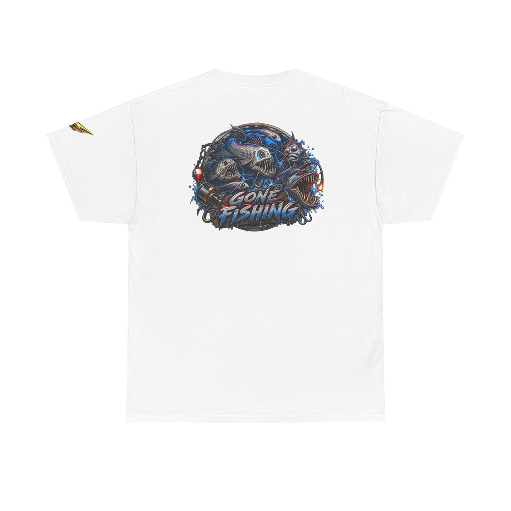 Fishing Tee — "Gone Fishing" Graphic T-Shirt