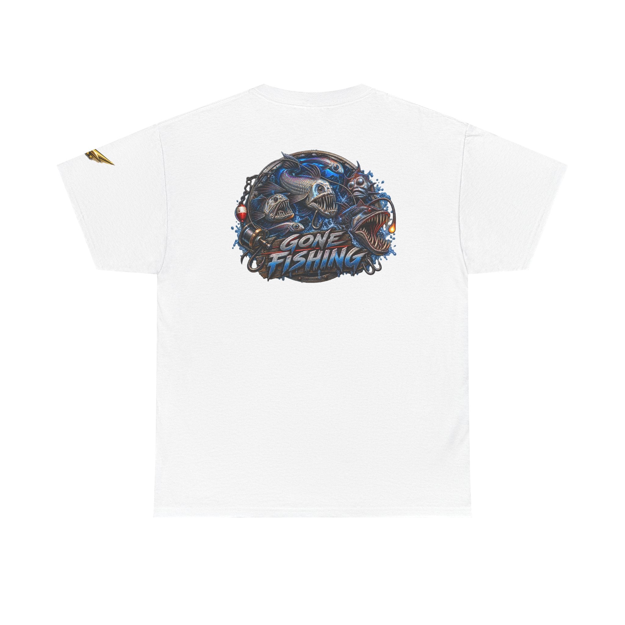 Fishing Tee — "Gone Fishing" Graphic T-Shirt