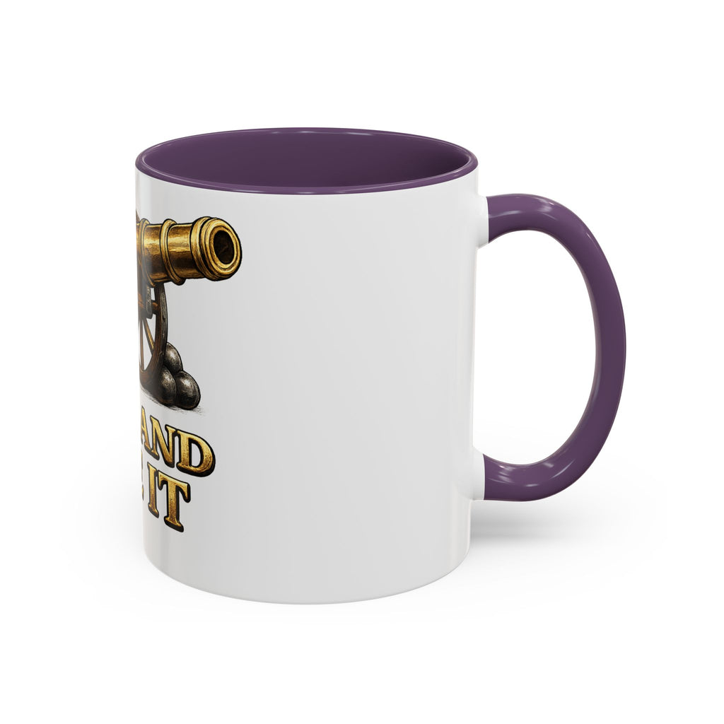 Come and Take It Coffee Mug - Cannon Graphic Patriotic Tea Cup