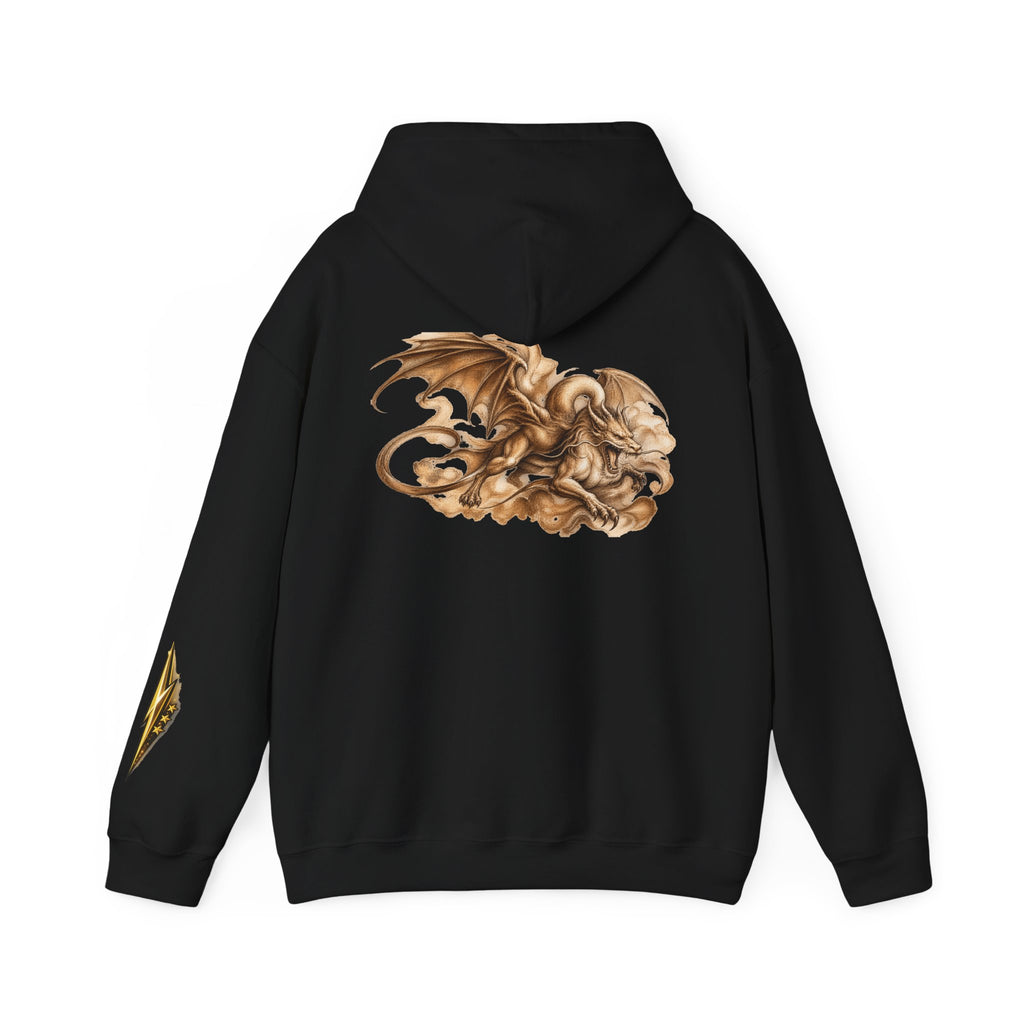 Hoodie — Golden Dragon Art Pullover
