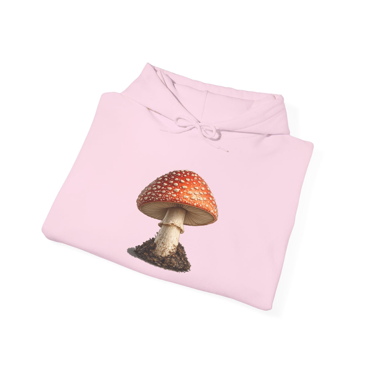 Mushroom Hoodie — Vintage Fly Agaric Fungi Graphic Pullover