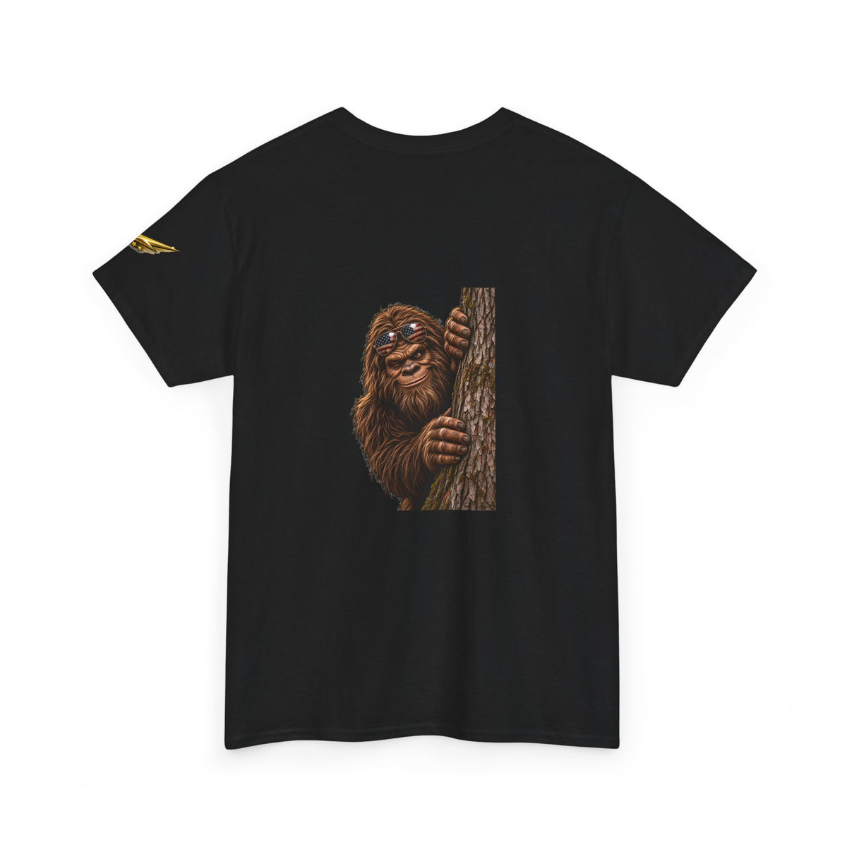 Bigfoot Peeking Graphic Tee