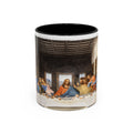 Last Supper Accent Coffee Mug — Religious Art Ceramic Coffee Cup (11/15oz)