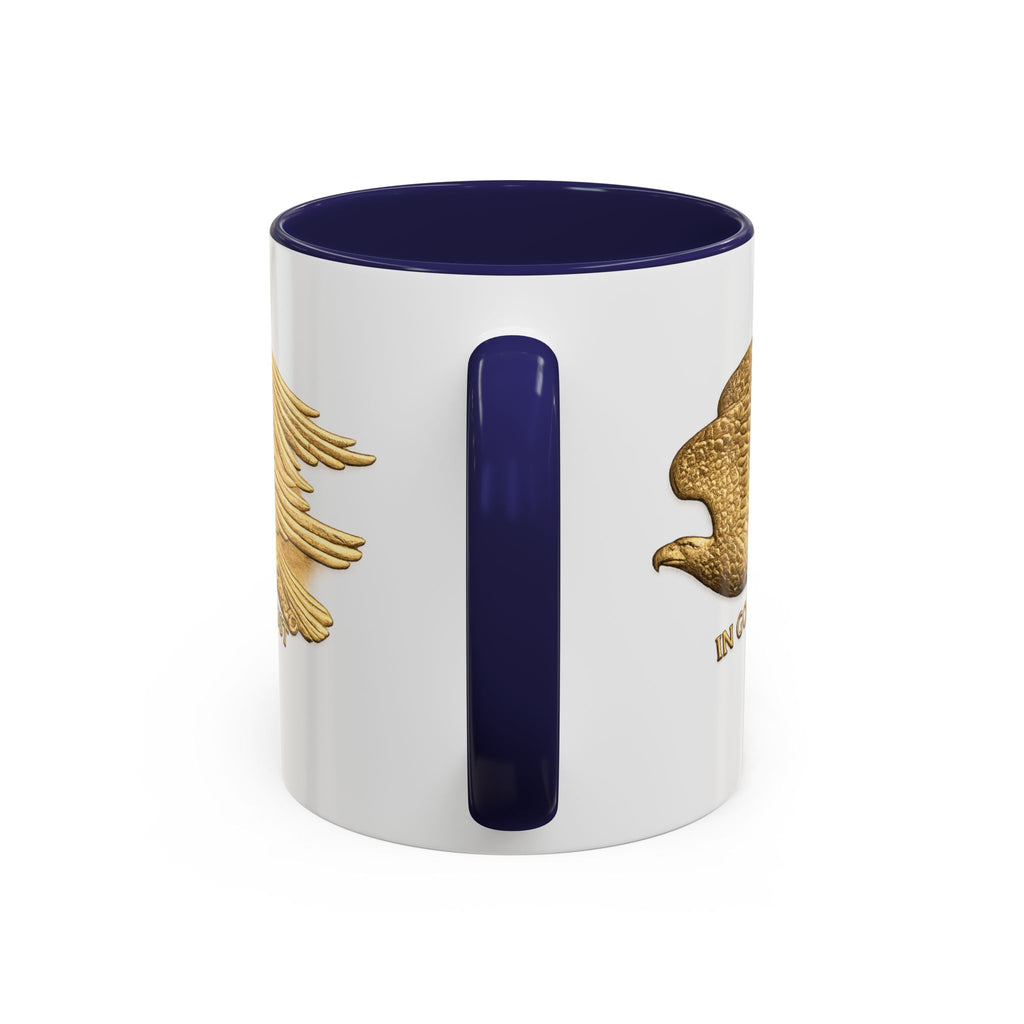 Gold Eagle "In God We Trust" Accent Coffee Mug