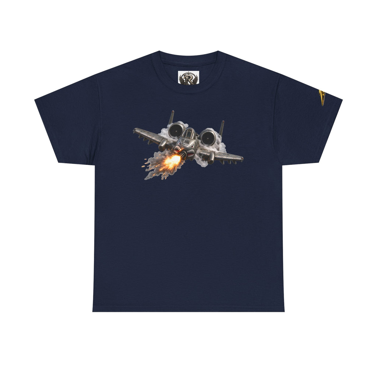A-10 Warthog Jet Fighter Tee — Military Aircraft Graphic T-Shirt