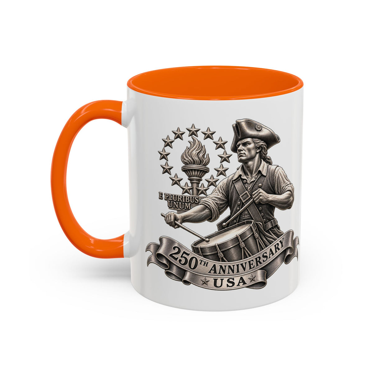 250th Anniversary USA Drum-Major Accent Coffee Mug