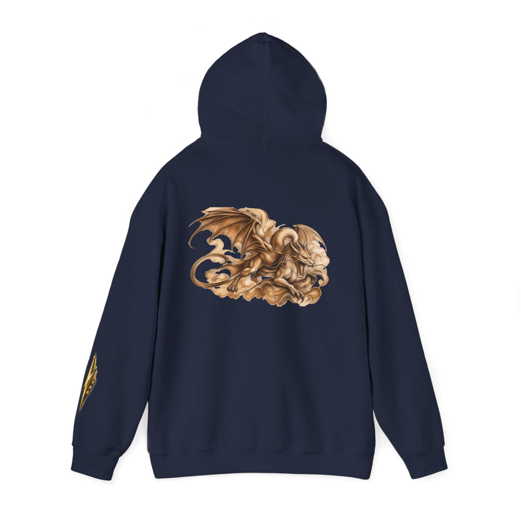 Hoodie — Golden Dragon Art Pullover