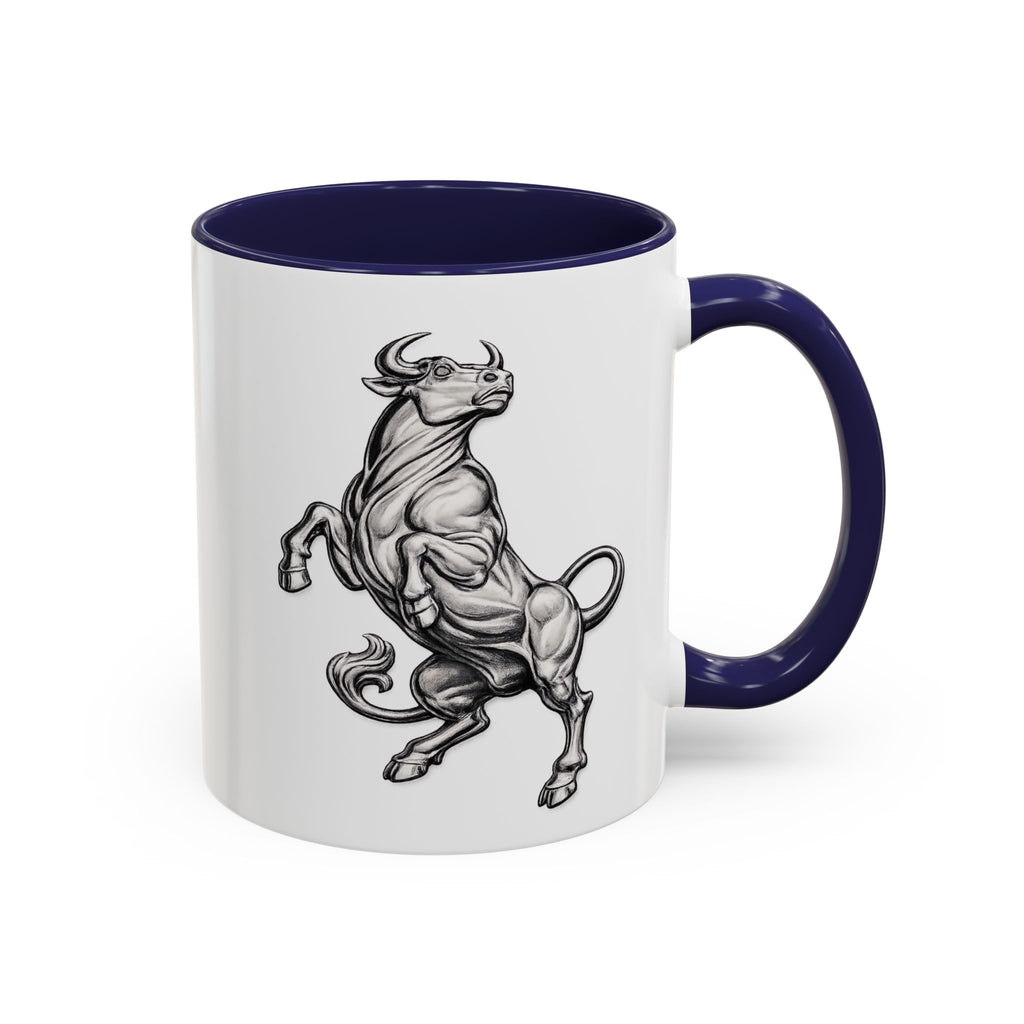 Taurus Bull Coffee Mug — Zodiac Astrology Accent Mug (11/15oz)