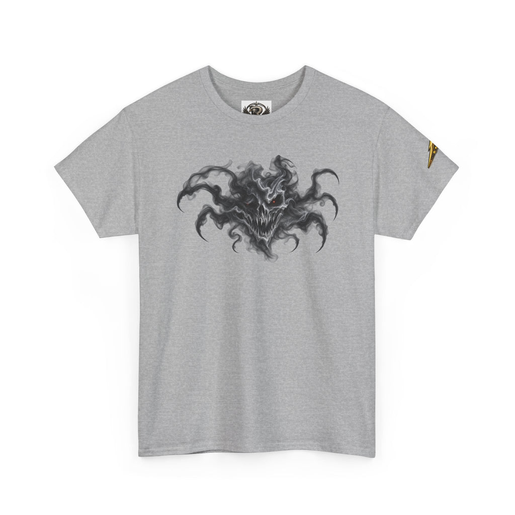 Horror Ink Creature T‑Shirt — Dark Octopus Chest Graphic Tee