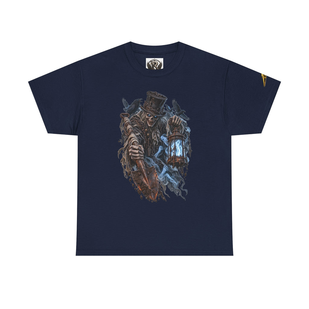 Gothic Reaper Tee — Dark Victorian Grim Reaper Graphic T-Shirt