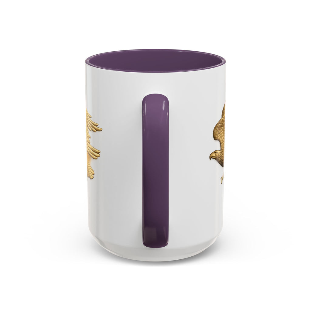 Gold Eagle "In God We Trust" Accent Coffee Mug