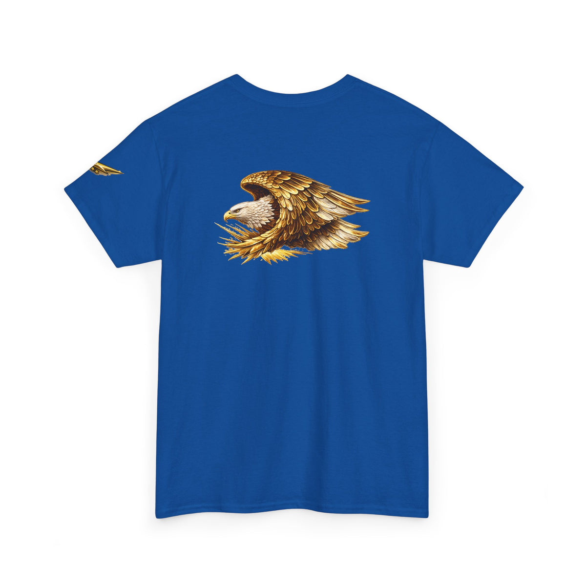 Eagle Illustration Tee — Vintage Golden Bald Eagle Graphic T-Shirt