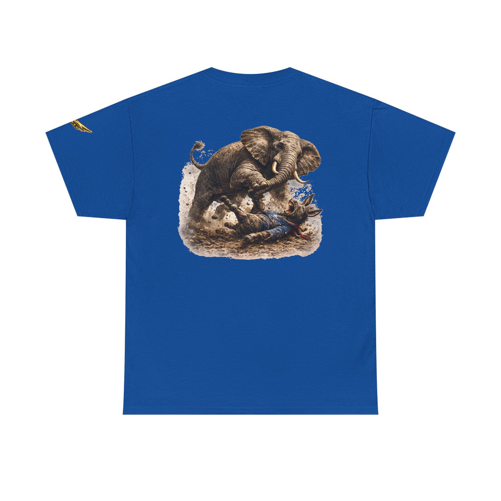 Elephant Playback Tee — Vintage Baby Elephant Illustration T-Shirt