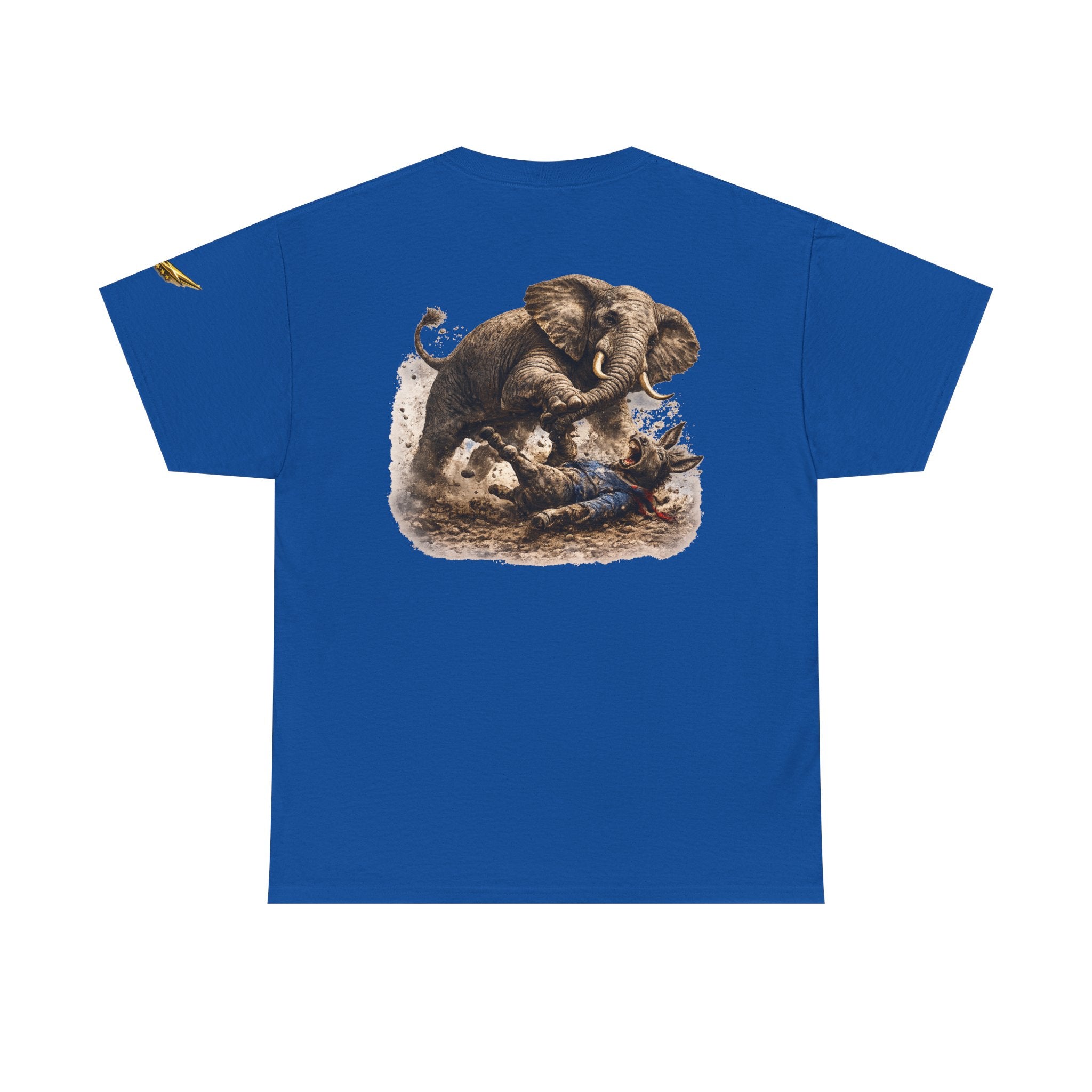 Elephant Playback Tee — Vintage Baby Elephant Illustration T-Shirt