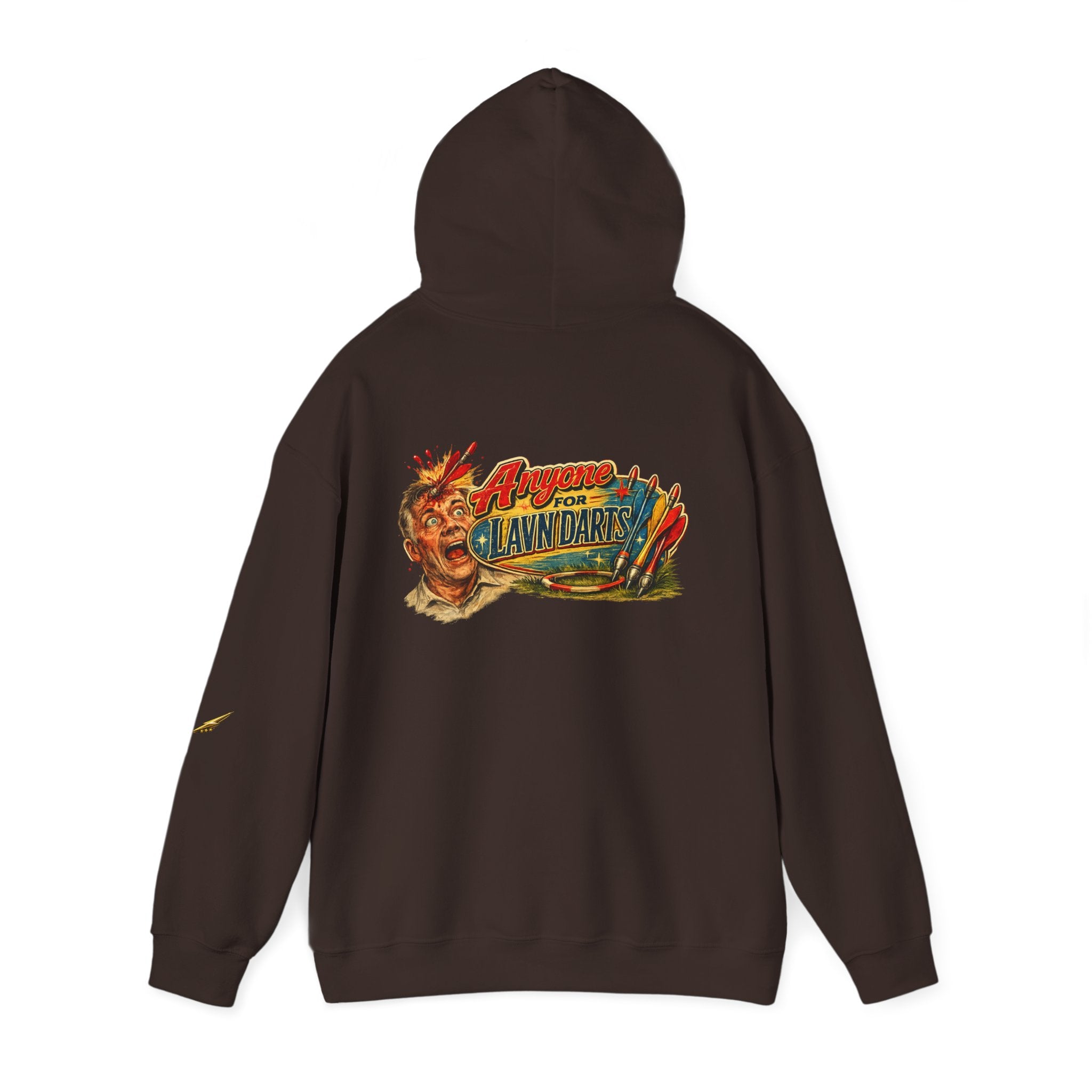 Hoodie - Awesome Lawn Darts Vintage Graphic Hoodie