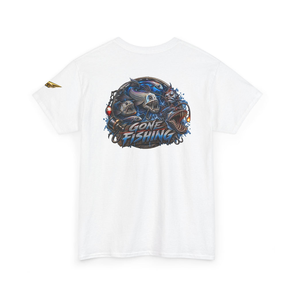 Fishing Tee — "Gone Fishing" Graphic T-Shirt
