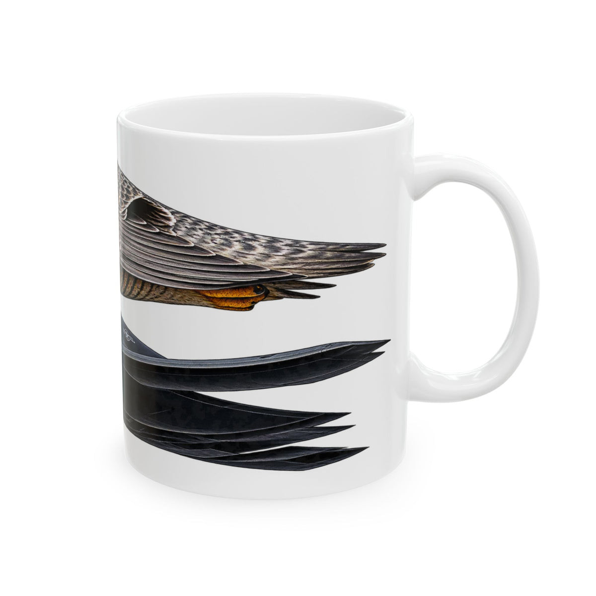 Eagle Wings Ceramic Mug — Patriotic Raptor Coffee Cup (11oz & 15oz)