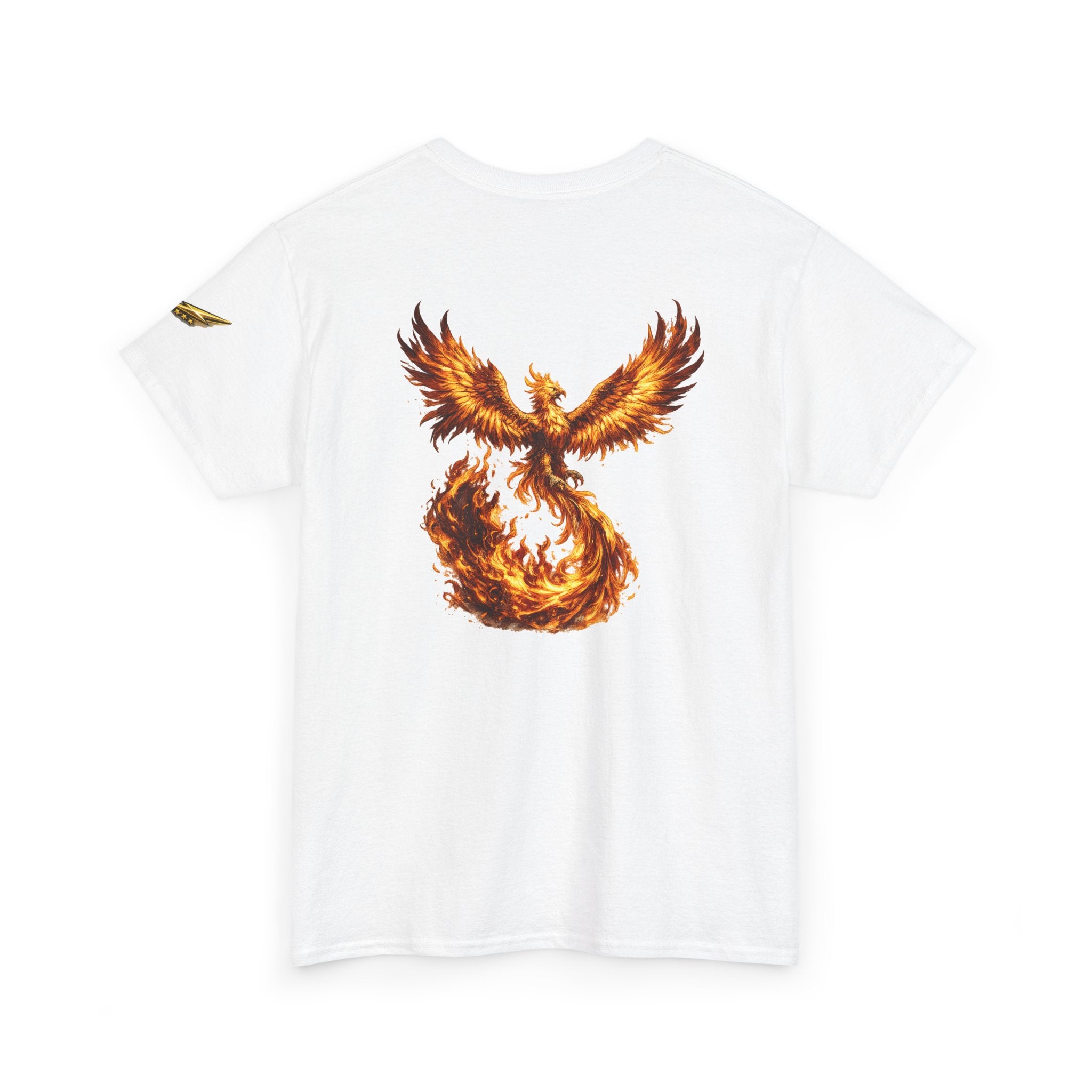 Phoenix Flame T-Shirt — Fiery Mythical Bird Graphic Tee