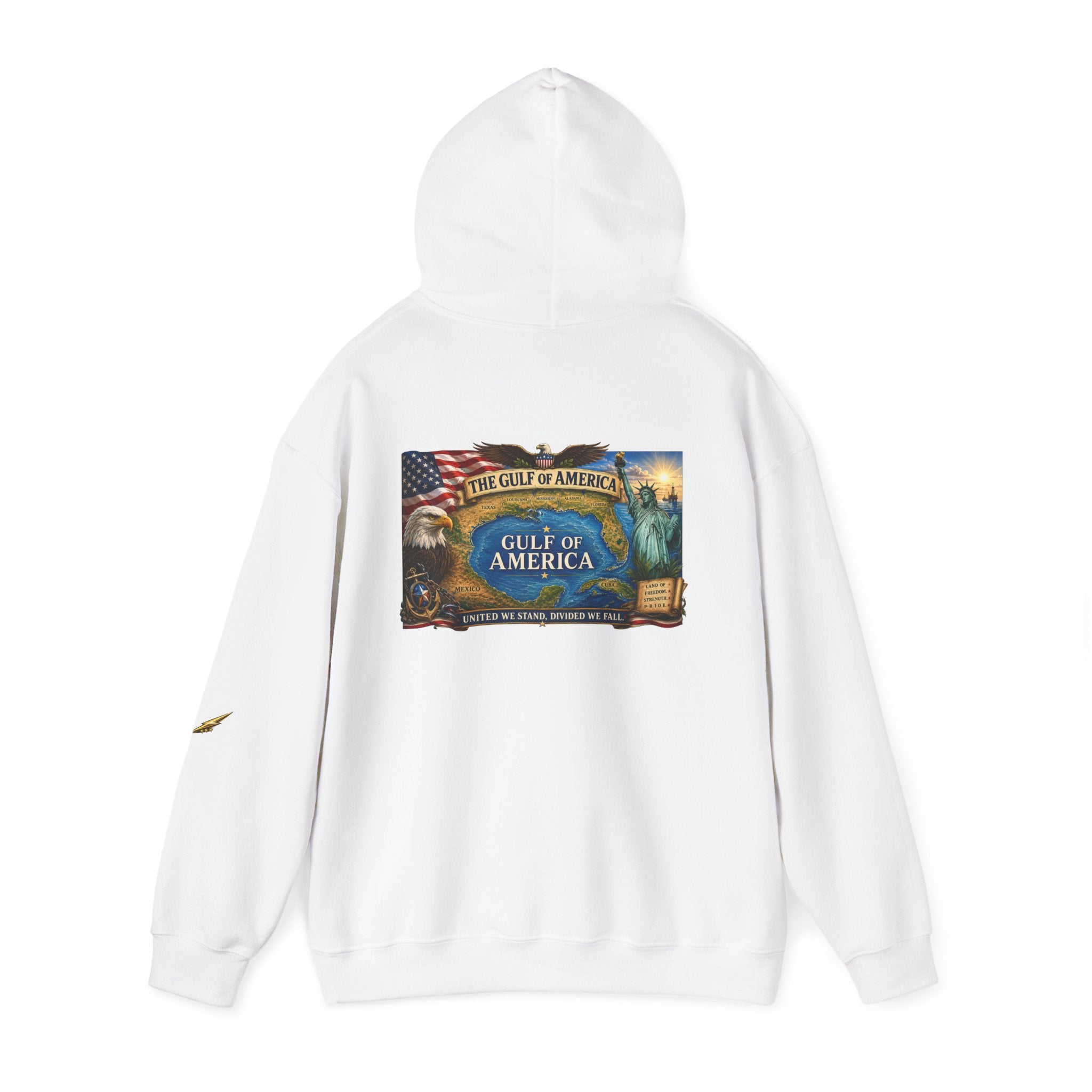 Patriotic Eagle Hoodie – FAFO Flag Design Pullover