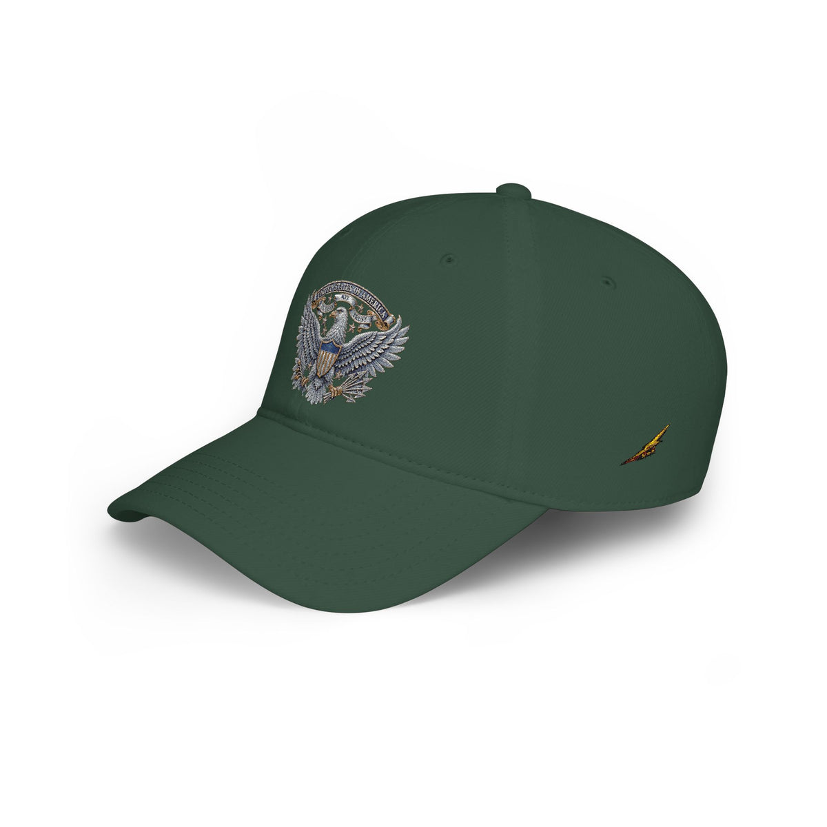 Patriotic Eagle Low Profile Baseball Cap